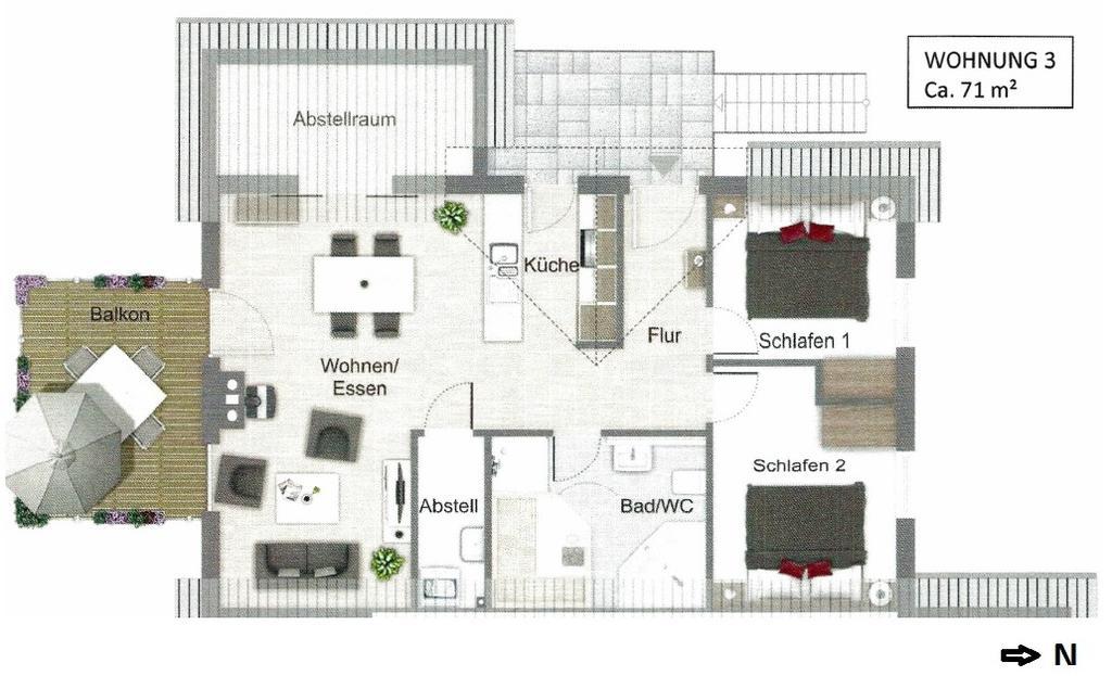 Premium Apartments Wendisch Rietz Luaran gambar